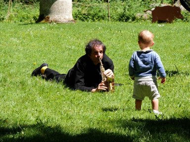La Fanfare des 3 Monsieurs : Emmanuel Vergnaud, Pascal Peroteau, Philippe blanc